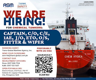 Maritime job vacancy
