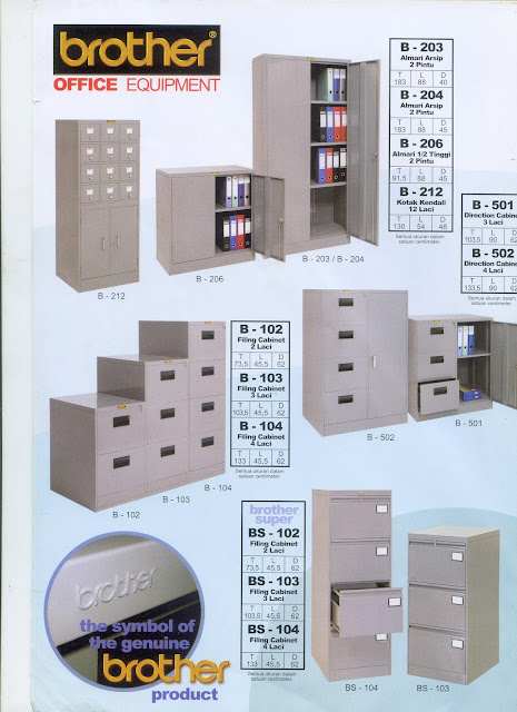 Daftar harga ATK 2016 Peralatan kantor merek Brother www.tokobinamandiri.com