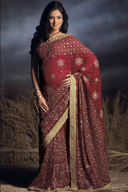 indian bridal sari