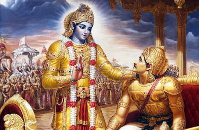 The Bhagavad Gita: Krishan Arjuna on the Battle Field