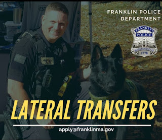 Franklin Police Department looking to hire a patrol officer