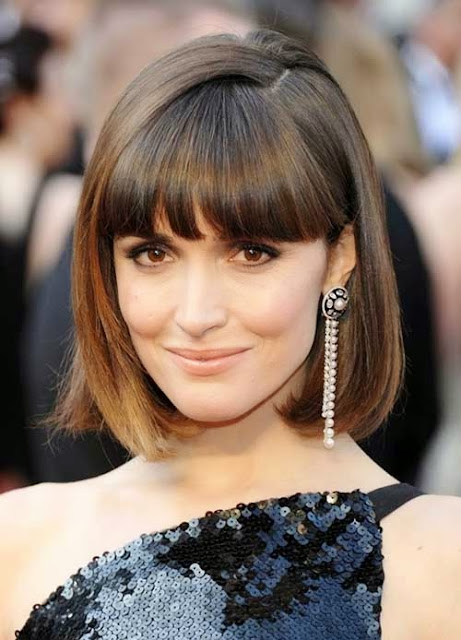 Nice Short Straight Hairstyles with Bangs