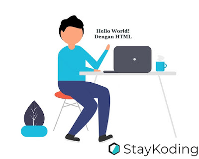 membuat hello world dengan html