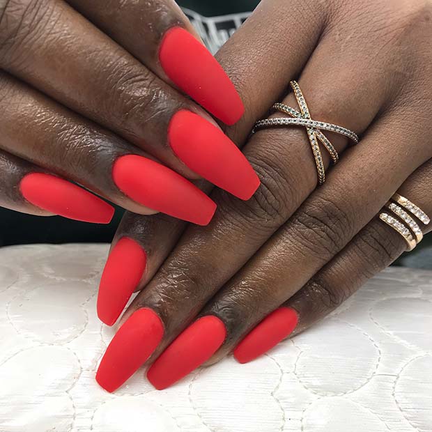 12 Best Red Nails images in 2019