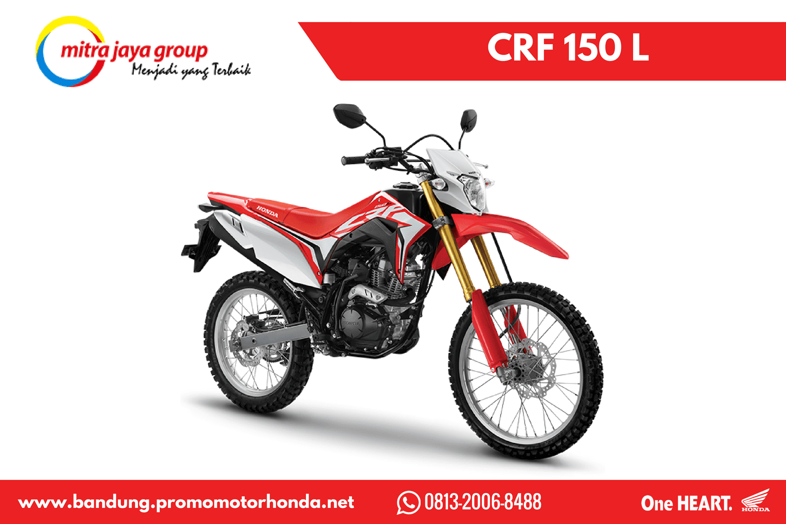  Harga  kredit motor  Honda  New CRF  150L terbaru  wilayah 