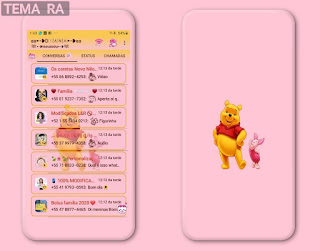 Pooh Theme For YOWhatsApp & RA WhatsApp By Diana