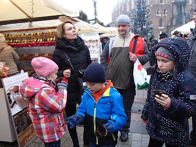 tarki świąreczne na Krakowskim Rynku