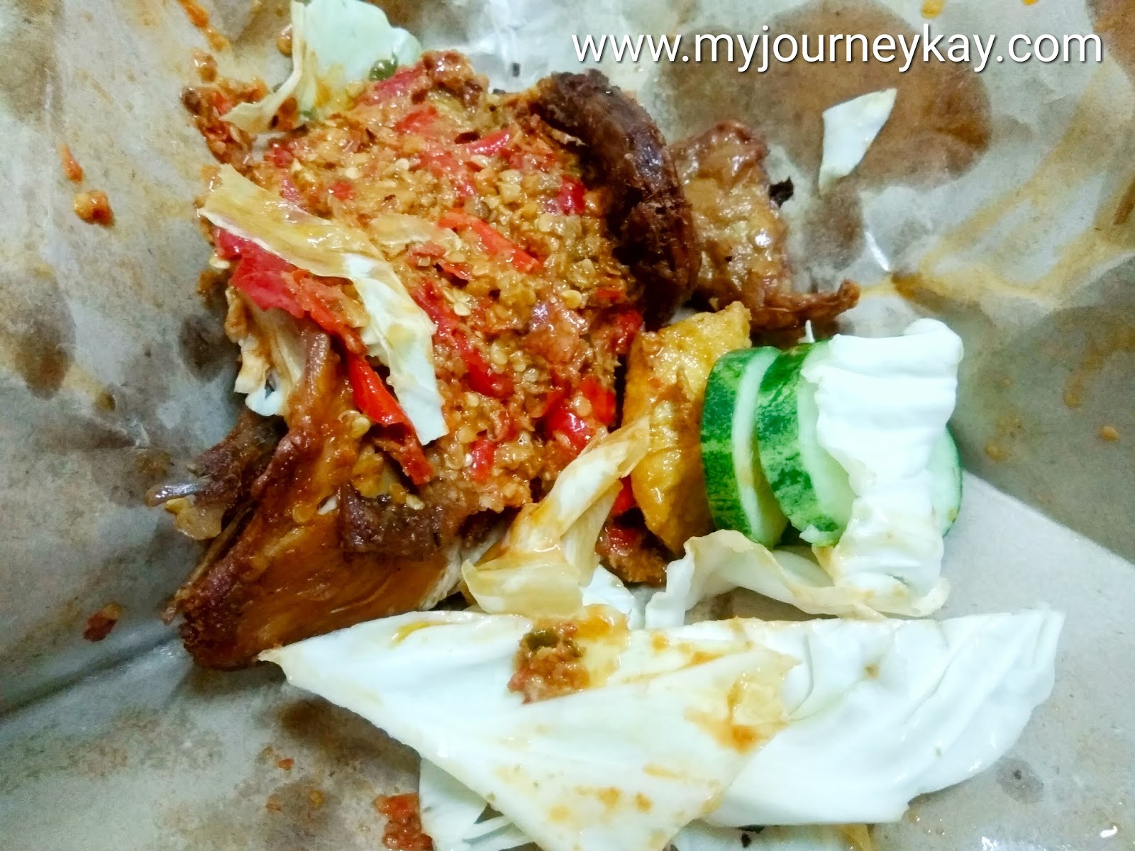 Ayam Gepuk Pak Gembus Sunway Kayathre My Journey