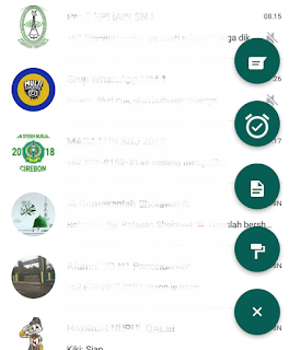 proses mengganti tema whatsapp