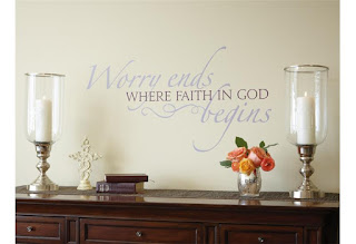  Worry ends where faith in God begins