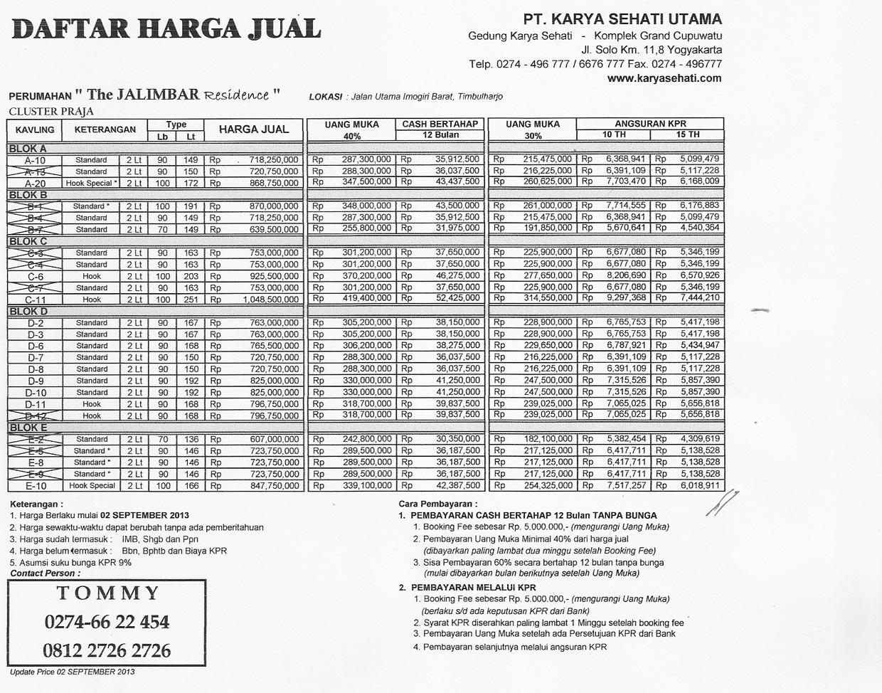 NEW DAFTAR HARGA  GRANIT GARUDA  2019