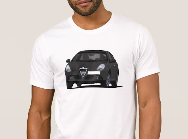 Alfa Romeo Giulietta t-shirt in Zazzle