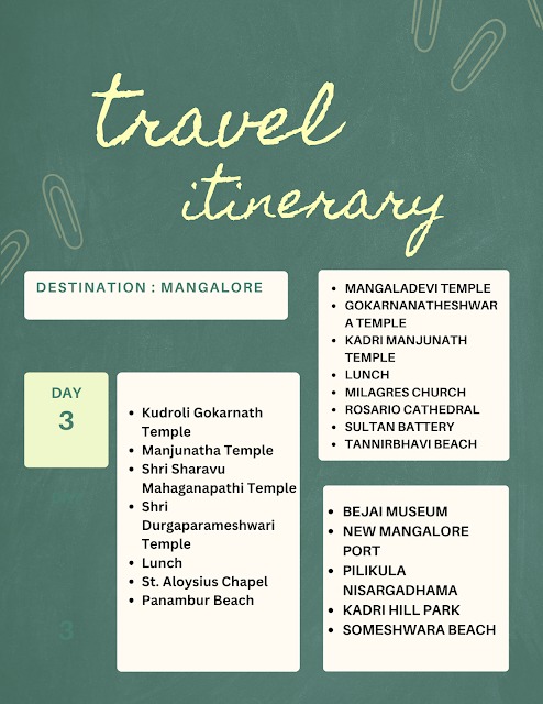 PLACES TO VISIT IN MANGALORE