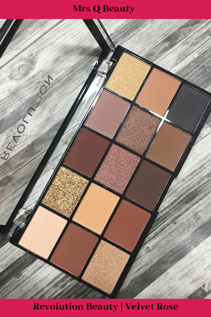 Revolution Beauty | Velvet Rose Eyeshadow Palette (Anastasia Beverly Hills Soft Glam Dupe) (Review and Swatches )