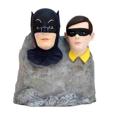 San Diego Comic-Con 2015 Exclusive Batman ‘66 Dynamic Duo Color Monolith Statue by Factory Entertainment
