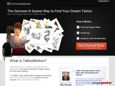 Tattoo Me Now - Ever Thought Of Promoting Tattoos? They're Huge!