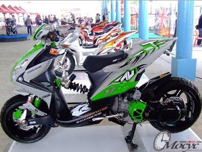 34 Foto Gambar Modifikasi Motor Yamaha Xeon GT 125 Eagle Eye