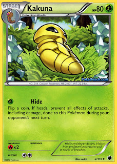 Kakuna Plasma Freeze Pokemon Card