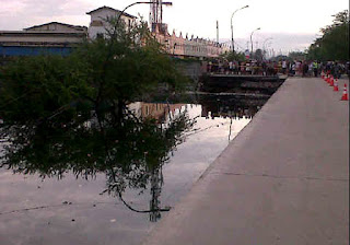 Foto Amblasnya Jalan R.E Martadinata