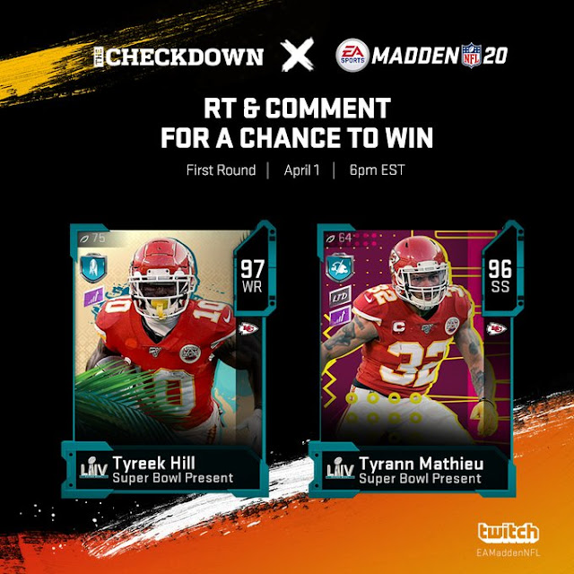 Checkdown Madden 20 Tournament