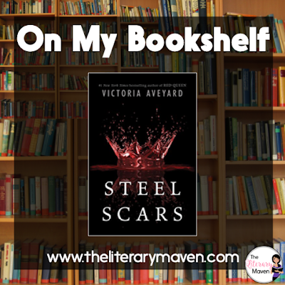 Steel Scars by Victoria Averyard is a novella in the Red Queen series, which focuses on Farley, a leader in the Scarlet Guard and allows you to see the start of her relationship with Shade, Mare's brother, Shade's reaction to the reveal of Mare's powers at Queenestrial, and gives you more insight into Farley's character. Read on for more of my review and ideas for classroom application.