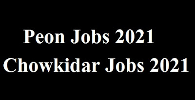 peon jobs 2021