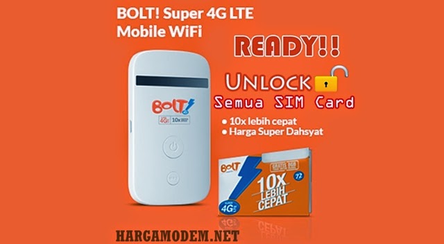 Daftar Harga Modem BOLT GSM 4G LTE terbaru