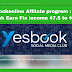 Yesbookonline Affilate program : Every Week Earn Fix income $7.5 to $22.5