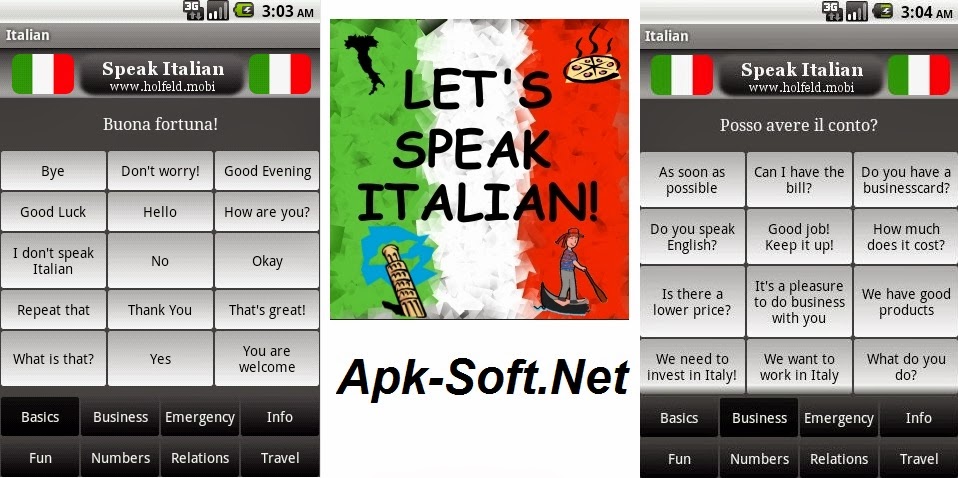 apk to speak italyan