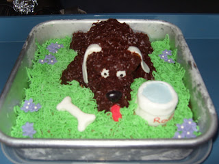 rover the dog cake