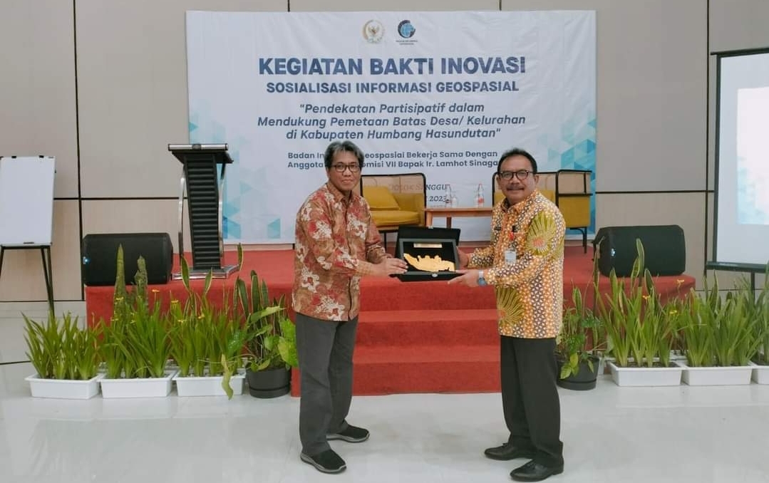 Bupati Humbahas Buka Sosialisasi Informasi Geospasial