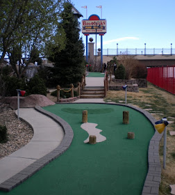 Miniature golf at Boondocks Fun Center in Northglenn, Colorado