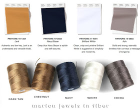 2020 Pantone Spring/Summer Fashion Colors Compared with C-Lon Bead Cord Colors