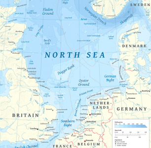 North Sea Map