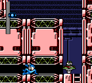 Super sliding robot? Mega Man!