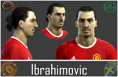 Pes 13 Zlatan Ibrahimović face by Alireza11(AR Design Group)