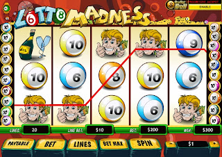 Lotto Madness Slot Machine