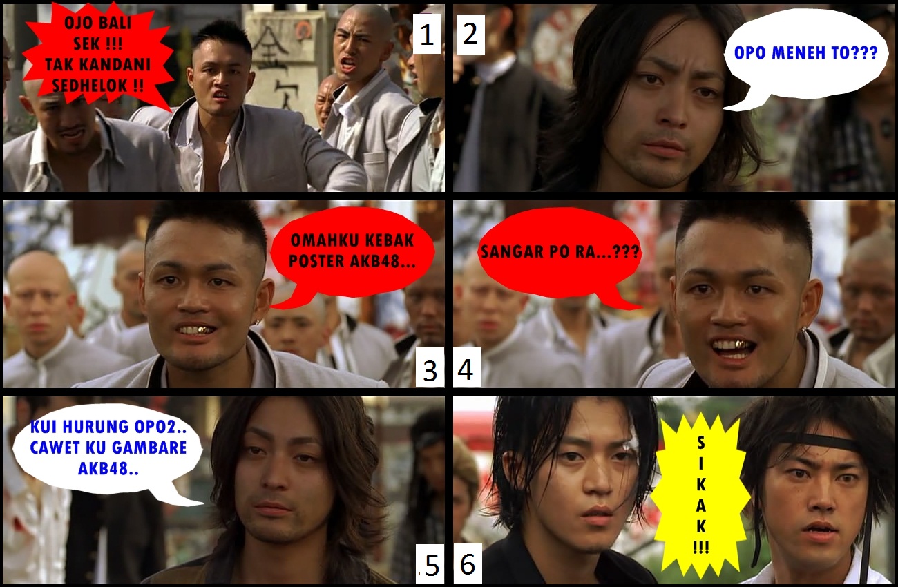 Meme Lucu Crow Zero DP BBM Lucu Kocak Dan Gokil