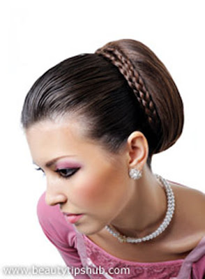 elegant hairstyle, modern hairstyle