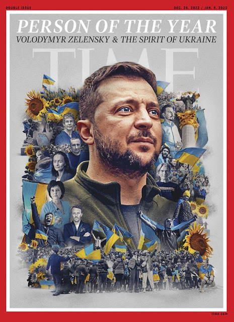 Zelenskiy named Time’s 2022 ‘Person of the Year’