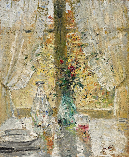 Pierre-Eugene-Montezin-1874-1946, nature morte à la fenêtre,