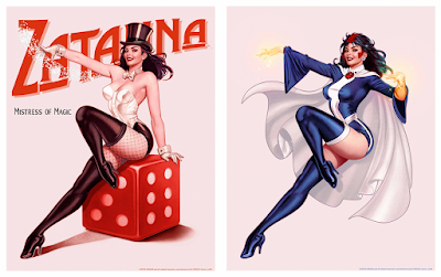 Zatanna Fine Art Giclee Prints by John Keaveney x Bottleneck Gallery x DC Comics