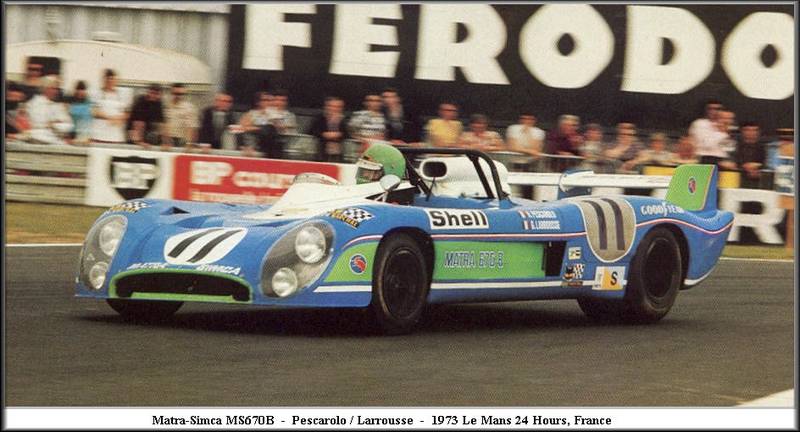 1973 Matra Simca 670 B n 11 