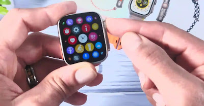 مراجعة ساعة ذكية شبيهة Apple watch  Serise 8 Ultra / بسعر مغري