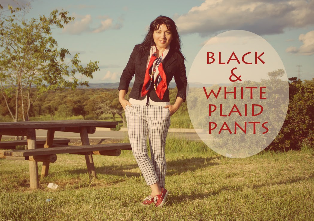 black+and+white+plaid+pants