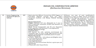 Fire and Safety Job Vacancies in Indian Oil 2021