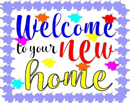 welcome to your new home jpg poster sign