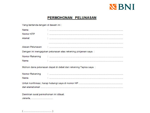 Dewi Fajarningsih S Blog Langkah Untuk Pelunasan Kpr Bni