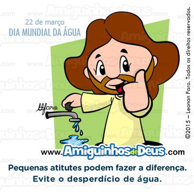 Dia Mundial da Água desenho, water day