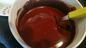 Beurre chocolat fondus 